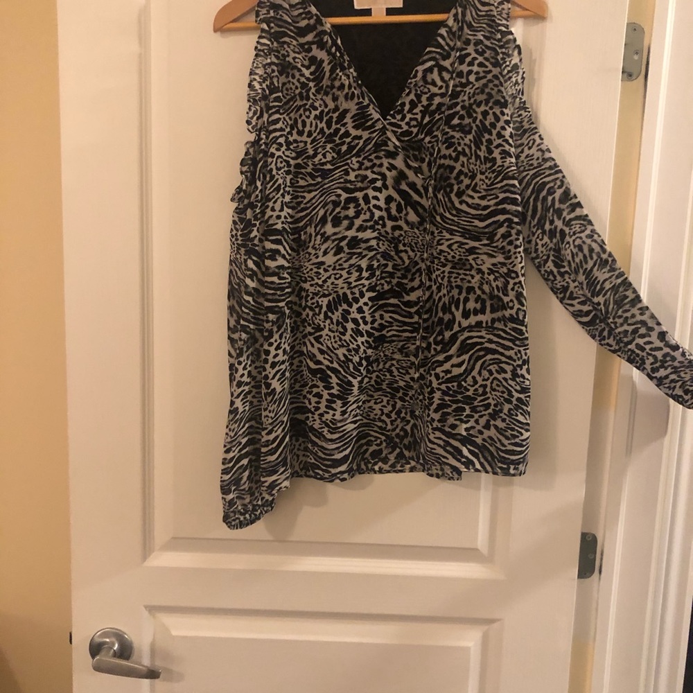 Michael Kors off the shoulder blouse